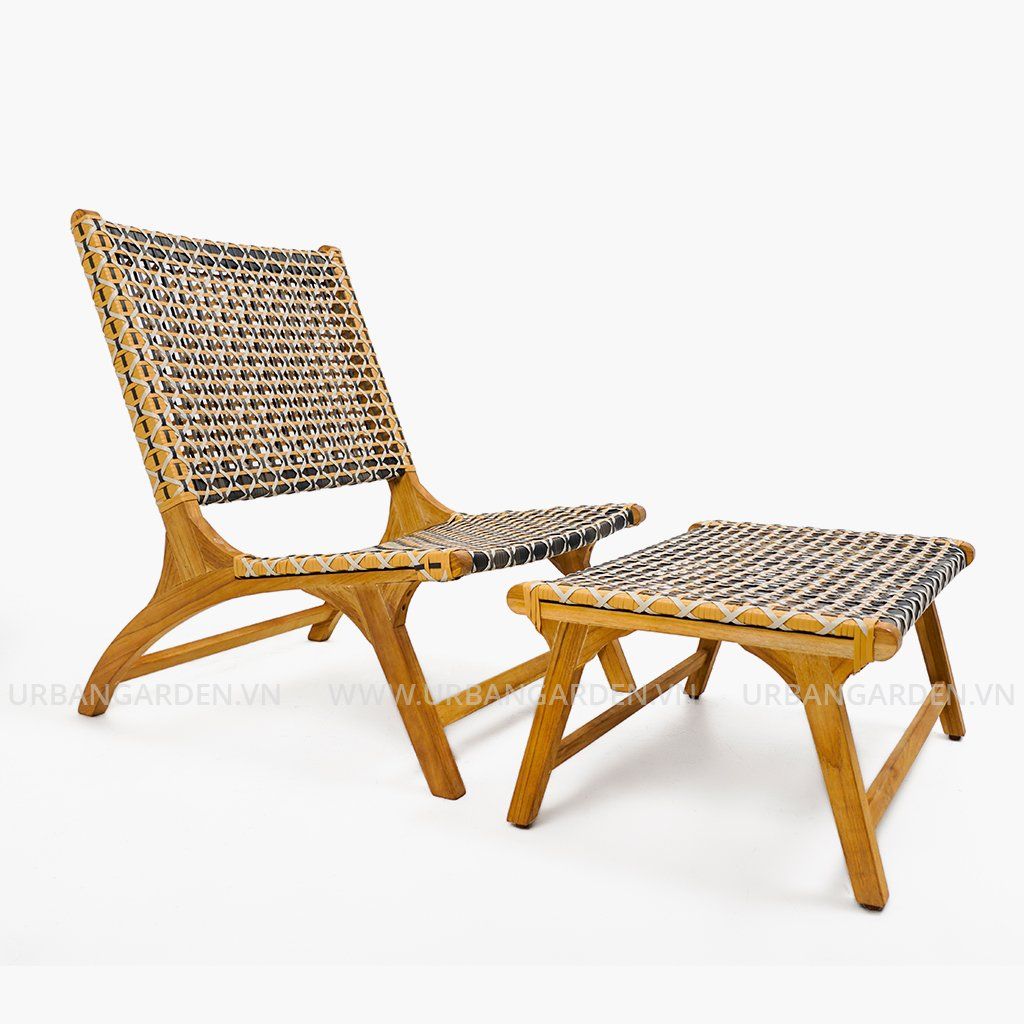  Đôn Ghế Mây Nhựa Maison 