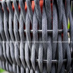  Bộ Sofa ngoài trời QUEENIE - Xám Trắng 