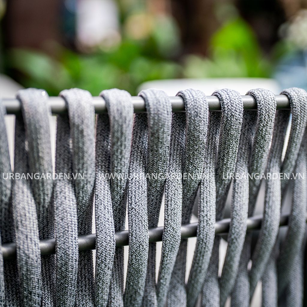  Bộ Sofa ngoài trời QUEENIE - Xám Trắng 