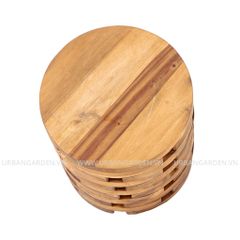  Đôn Gỗ Acacia Rubik 