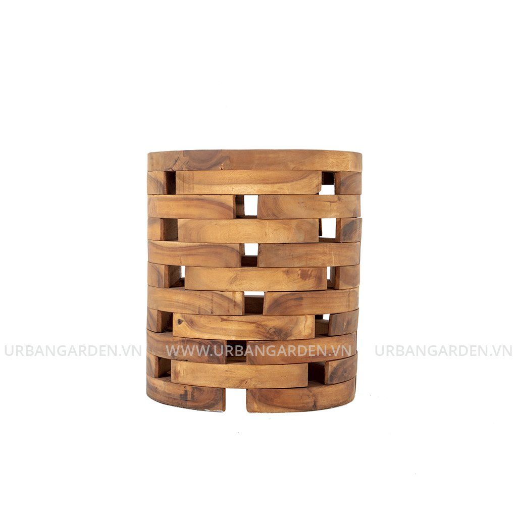  Đôn Gỗ Acacia Rubik 