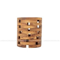  Đôn Gỗ Acacia Rubik 