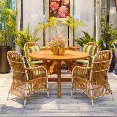  Ghế Ăn Mây Nhựa Festi 