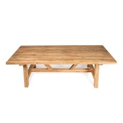  Bàn Ăn Chữ Nhật Gỗ Reclaimed Teak Amazon 2M5 