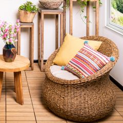  Ghế Thư Giãn Mây Nhựa Tulip 