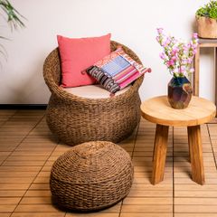  Ghế Thư Giãn Mây Nhựa Tulip 