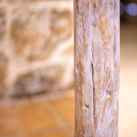  Gương chữ nhật Gỗ Lũa Reborn Wood Driftwood Gothic 1M1 - White Wash 