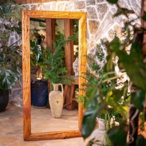  Gương chữ nhật Gỗ Lũa Reborn Wood Driftwood Gothic 1M8 - Natural 