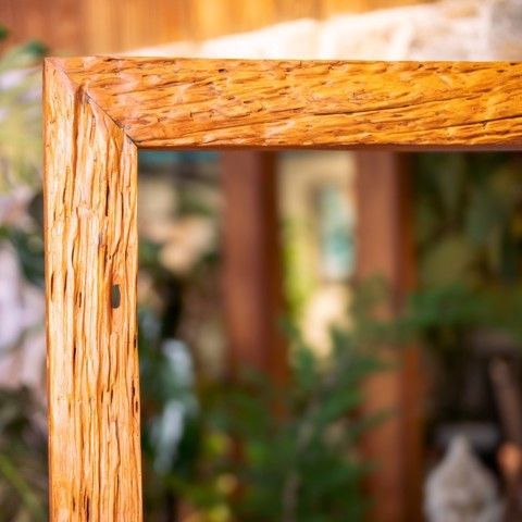  Gương chữ nhật Gỗ Lũa Reborn Wood Driftwood Gothic 1M8 - Natural 