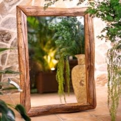  Gương chữ nhật Gỗ Lũa Reborn Wood Driftwood Gothic 1M1 -  Natural 
