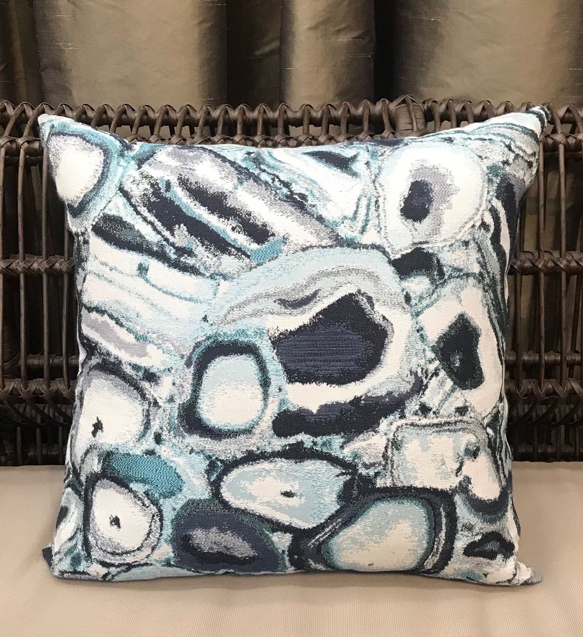  Gối LQID Milano Teal 