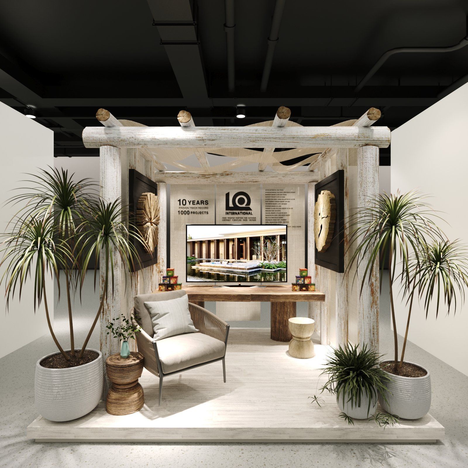  Gỗ Lũa Reborn Wood Pergola 28CX4 