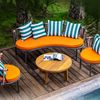  Ghế Sofa Dây Thừng Life Colors S1 - 3 Chỗ 