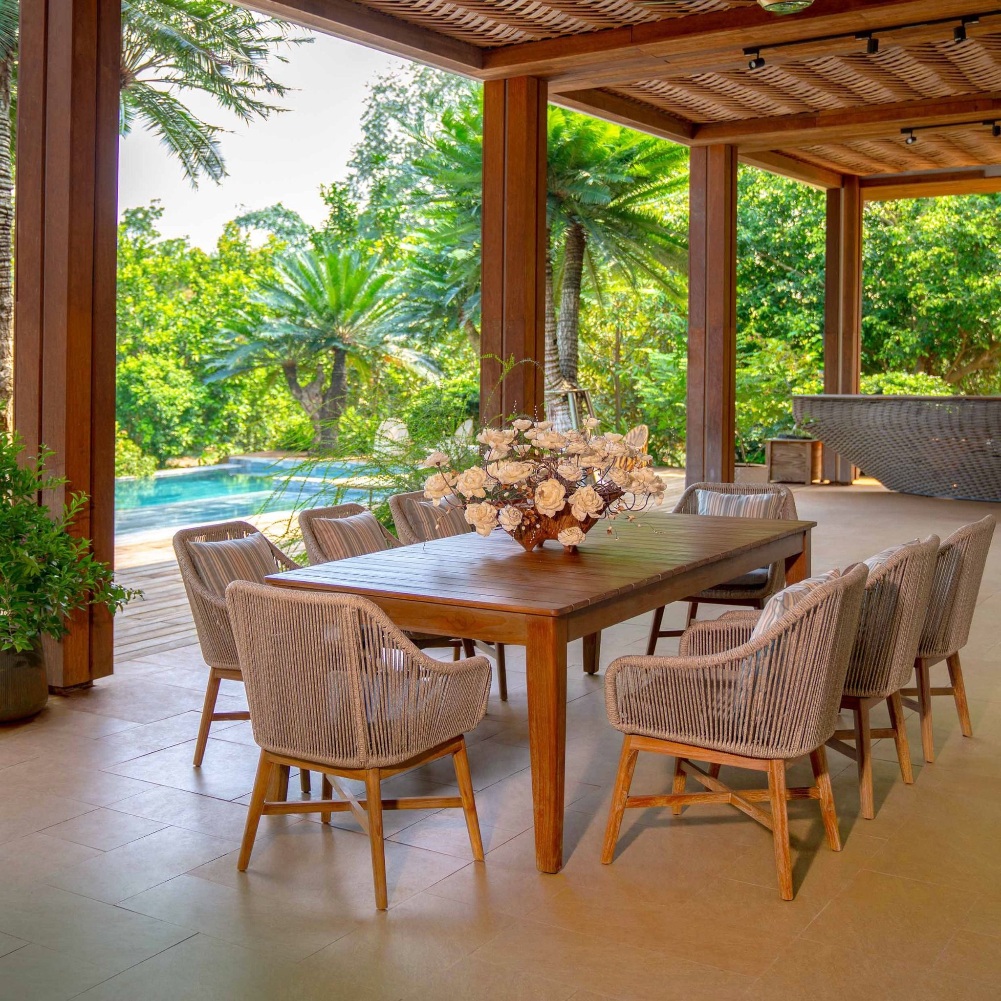  Ghế Ăn Dây Thừng Nadi 