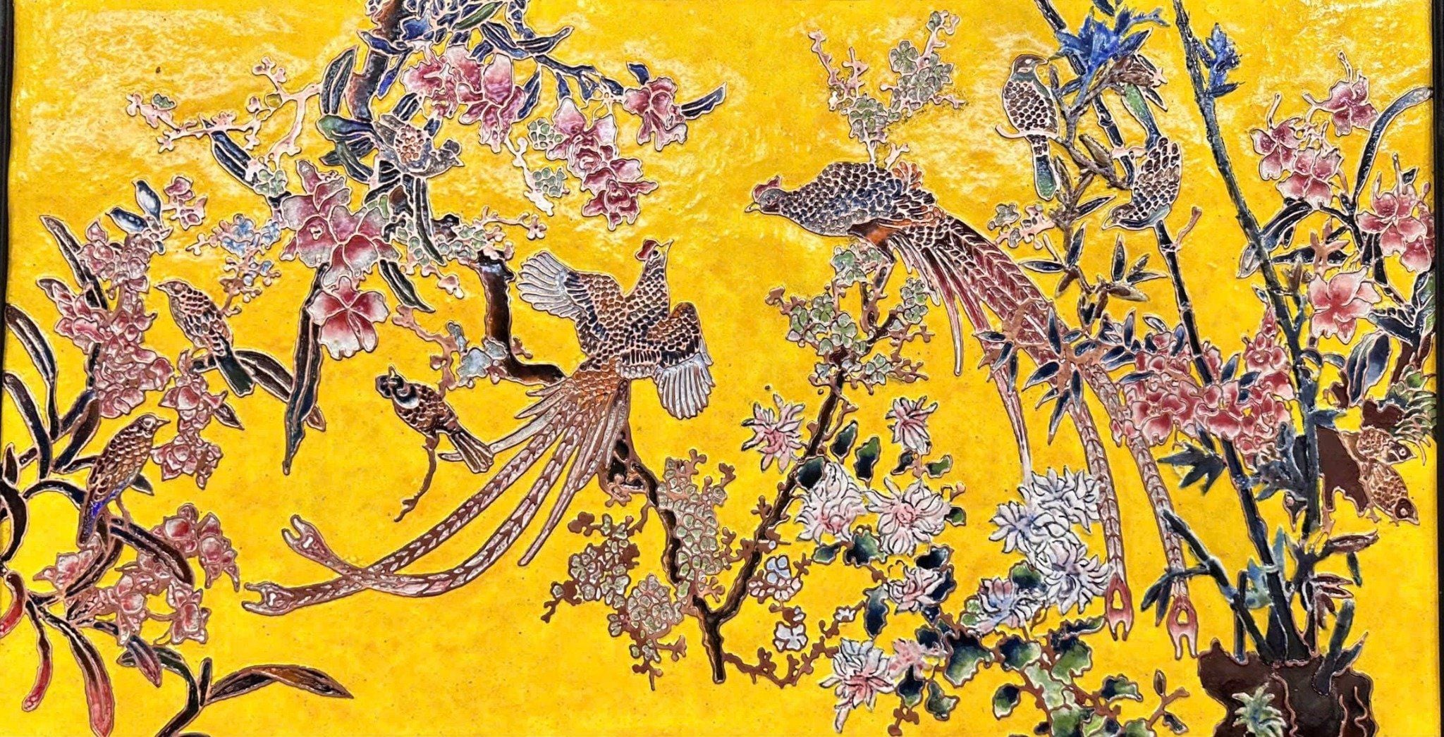  Tranh Pháp Lam - Đôi Công 