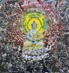  Tranh Gốm Việt Kim Diêu D60 