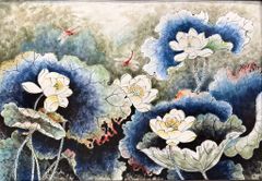  Tranh Pháp lam 0,6m x 0,9 m 