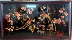  Tranh Sơn Mài Khắc Đông Dương - Đôi Công 