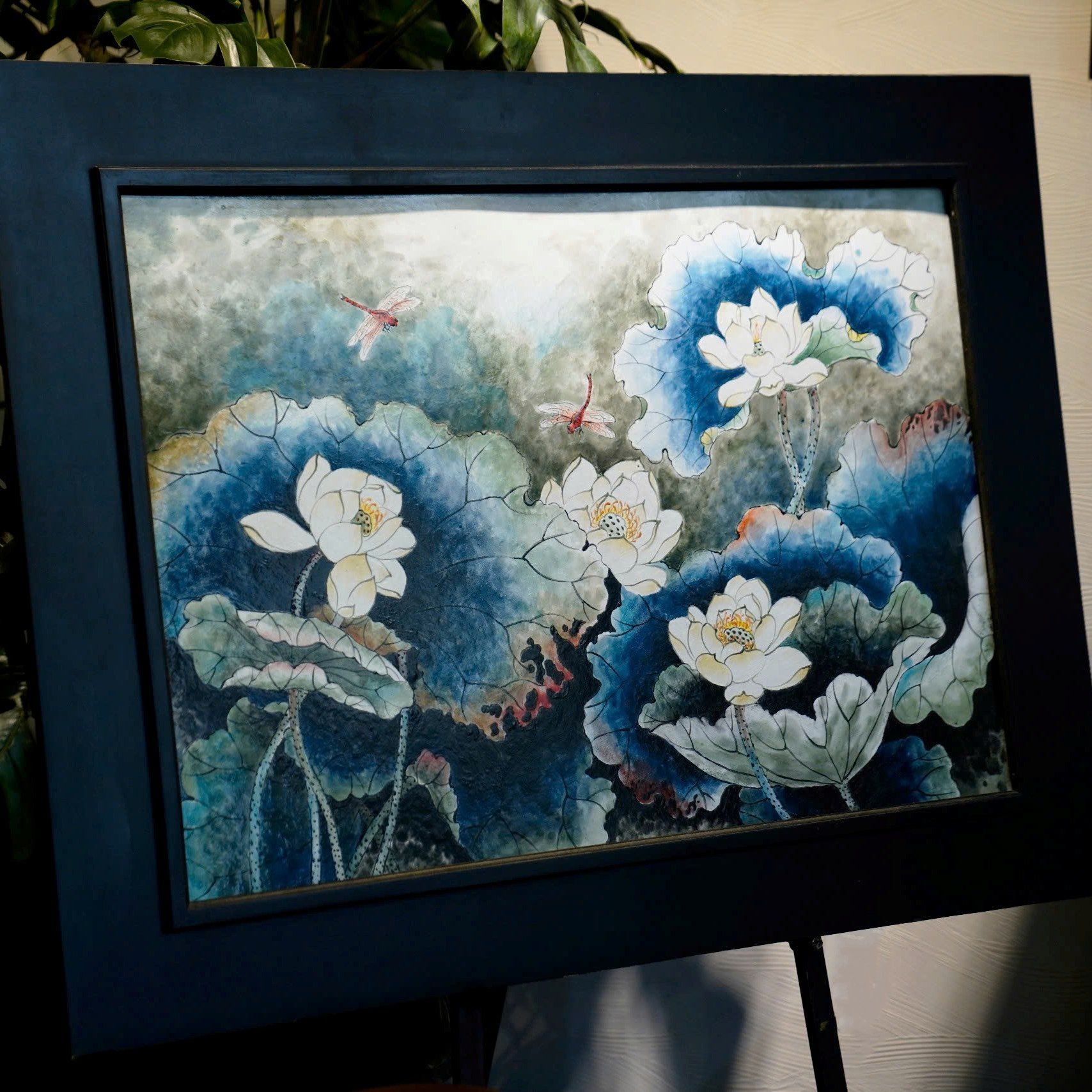  Tranh Pháp lam 0,6m x 0,9 m 