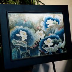  Tranh Pháp lam 0,6m x 0,9 m 