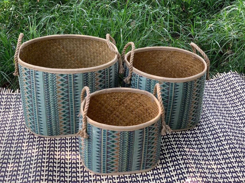  Giỏ Cói Bàng Vinta 