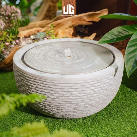 Chậu Thác Nước Polycement Zenie (60x30)