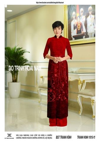 VẢI ÁO DÀI TRANHKINH 1015