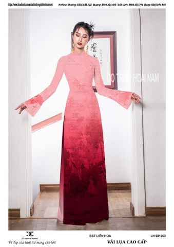 VẢI ÁO DÀI LIÊN HOA LH021