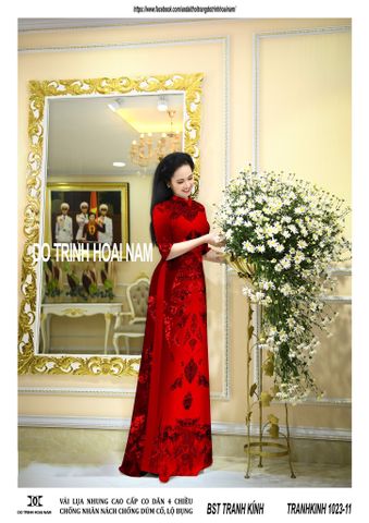 VẢI ÁO DÀI TRANHKINH 1023