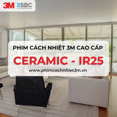  Phim cách nhiệt 3M Ceramic - IR25 