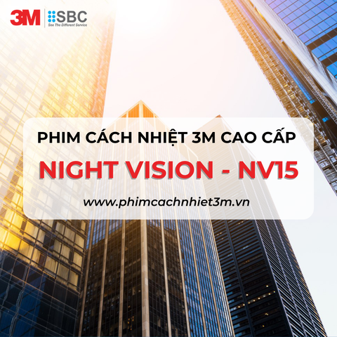  Phim cách nhiệt 3M Night Vision - NV15 