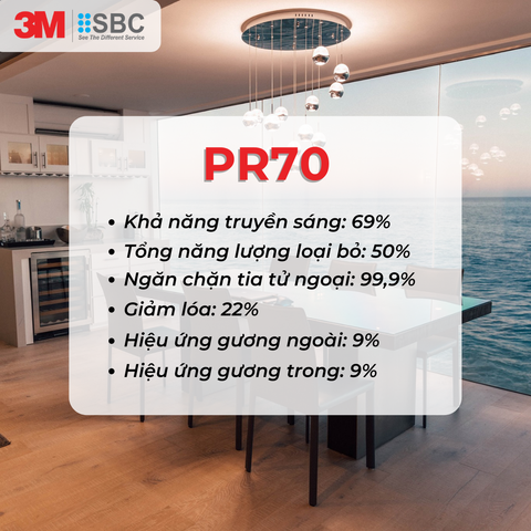  Phim cách nhiệt 3M Prestige PR70 