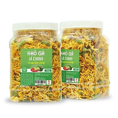  1kg Khô gà lá chanh thượng hạng hiệu Tân Lộc Phát 