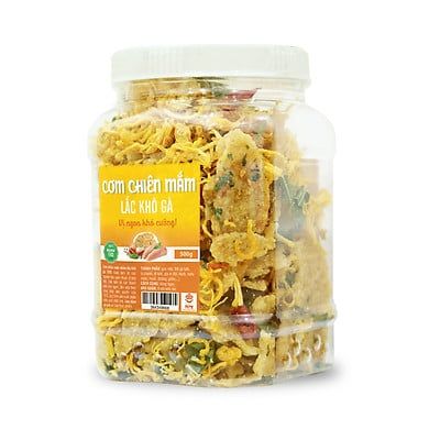  Cơm Cháy Lắc Khô Gà Lá Chanh TeTe 500 gram 