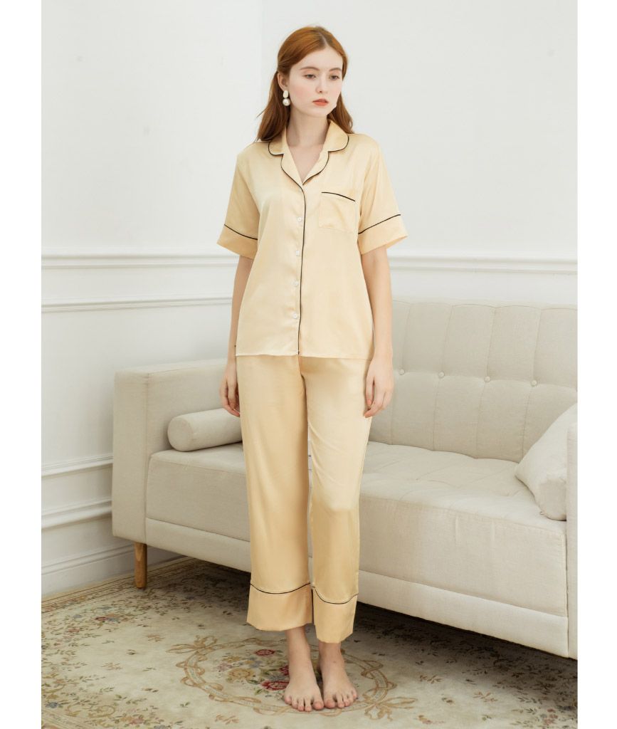  Pijama Lụa Vàng 