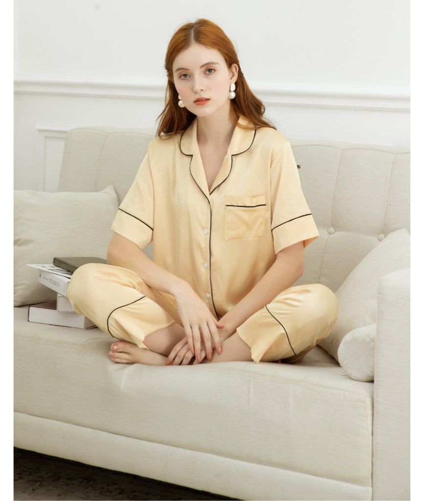  Pijama Lụa Vàng 