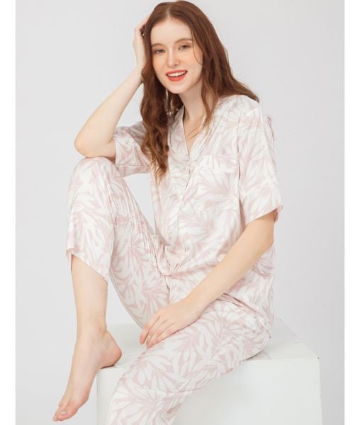 [Luxury] PJ Lụa Lá Hồng