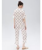  [LUXURY] Pijama Lụa In Hoạ Tiết 