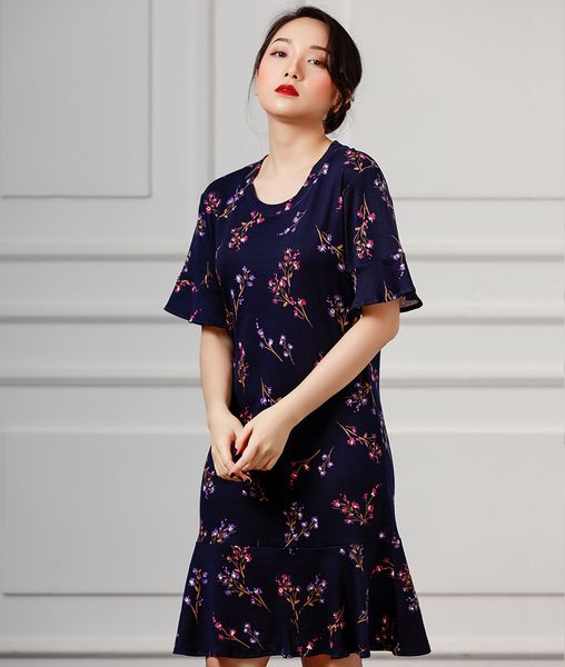 Đầm Thun Lai Bèo Dian