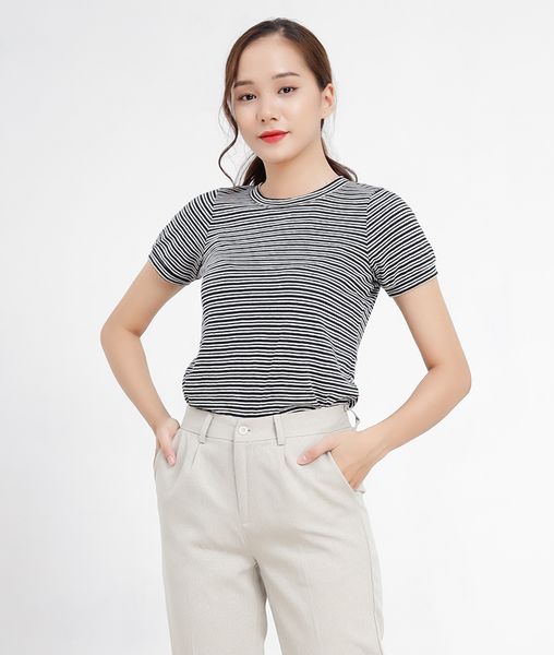 Áo thun cổ tròn nữ  Gee tee