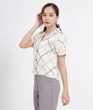  Áo sơ mi cổ Vest nữ  Danton shirt 