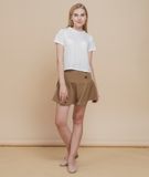  Chân váy nữ kiểu Botton Skirt xòe đuôi cá 