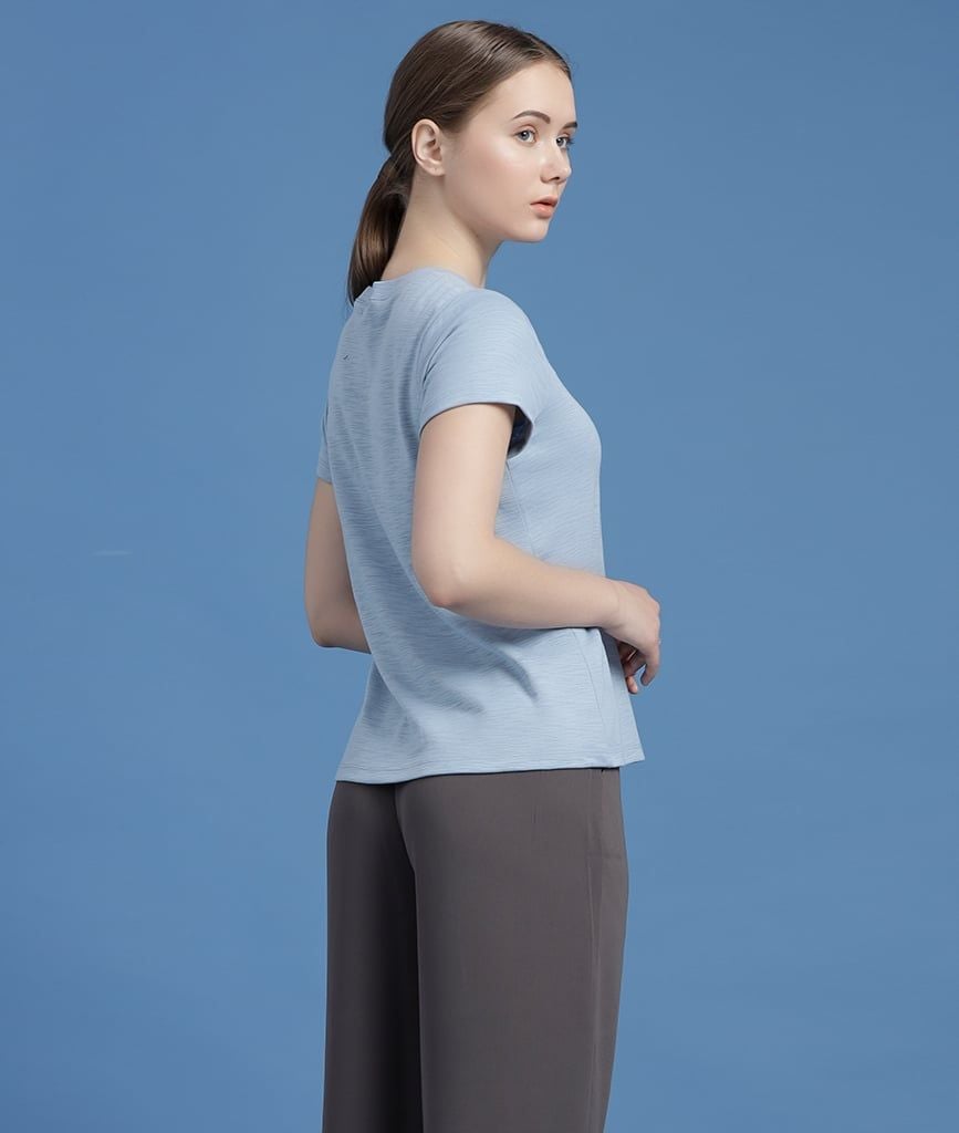  Áo thun cổ tròn tay ngắn Tati 