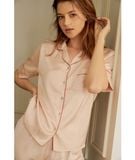  Pyjama Lụa  San Hô 