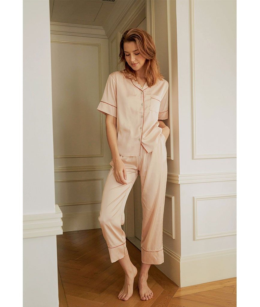  Pijama Lụa  San Hô 