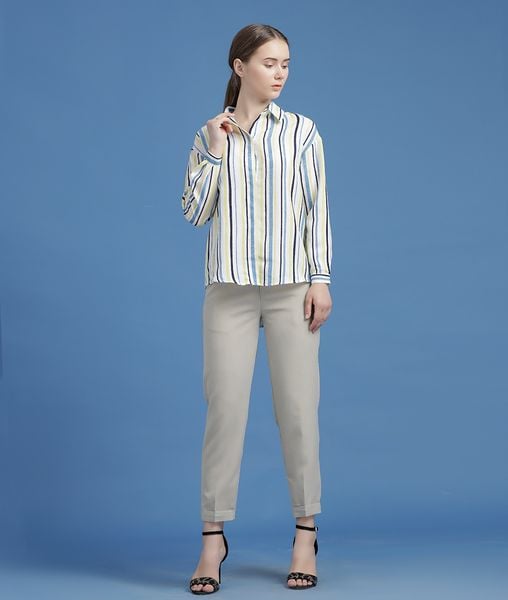Áo sơ mi nữ  tay dài Hana