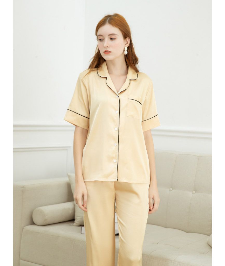  Pijama Lụa Vàng 
