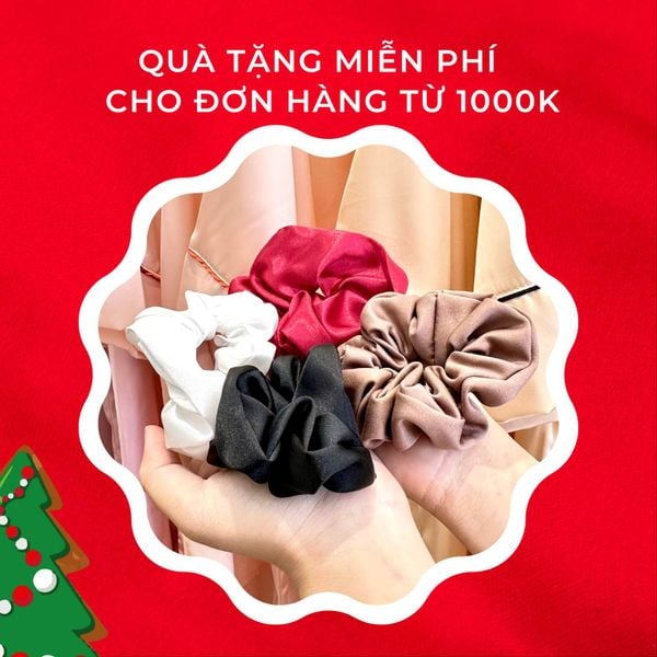 [GIFT] CỘT TÓC LỤA TẶNG CHO ĐƠN HÀNG TỪ  1000K