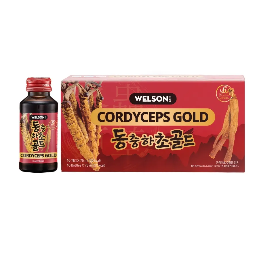  [MUA 1 TẶNG 1] NƯỚC UỐNG ĐÔNG TRÙNG HẠ THẢO - WELSON CORDYCEPS GOLD 