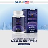  Viên uống Melatonin Vitamin B Faroson Sleep Cycle hộp 30 viên 